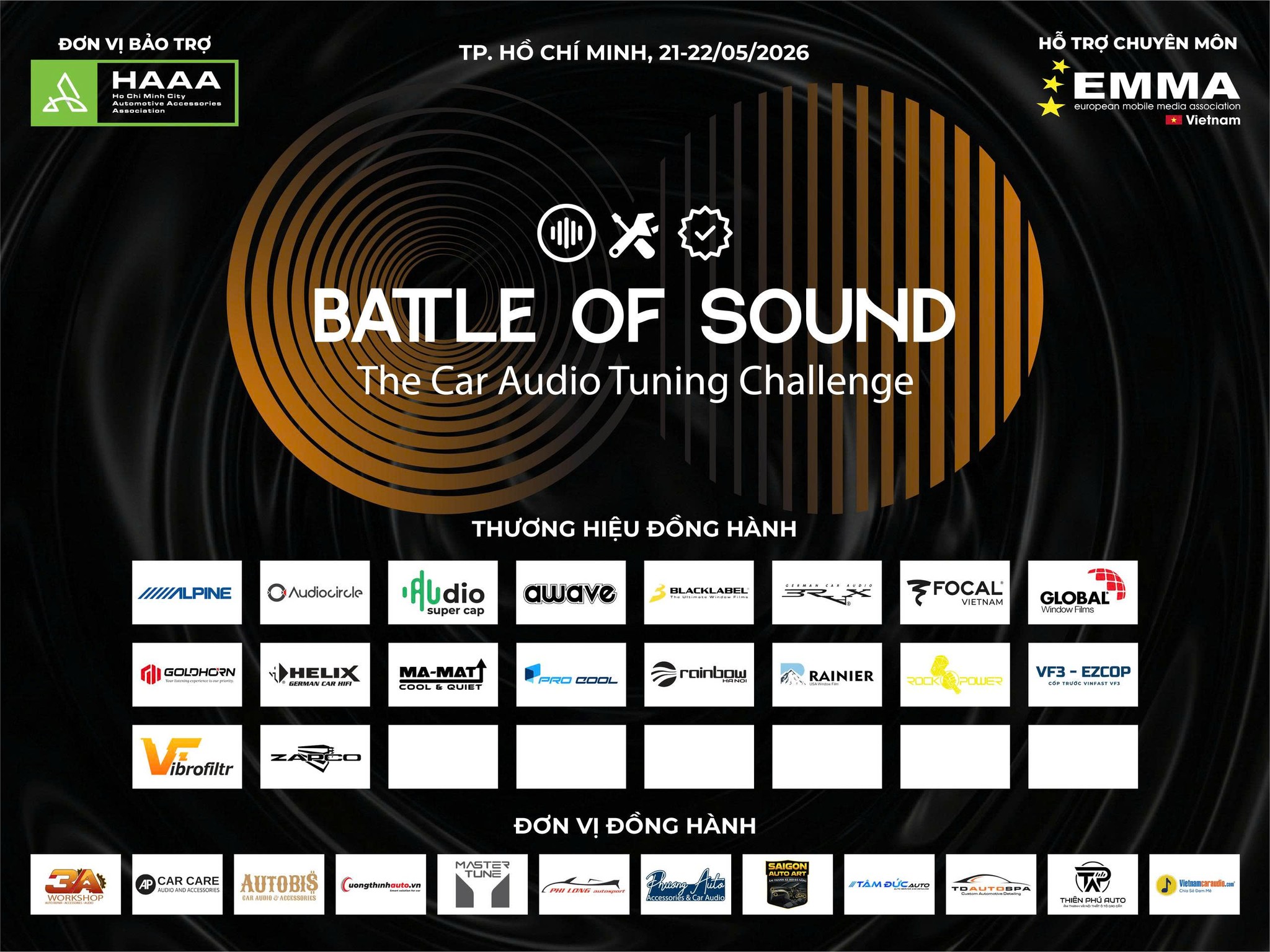 CHÍNH THỨC KHAI MẠC BATTLE OF SOUND – THE CAR AUDIO TUNING CHALLENGE 2026