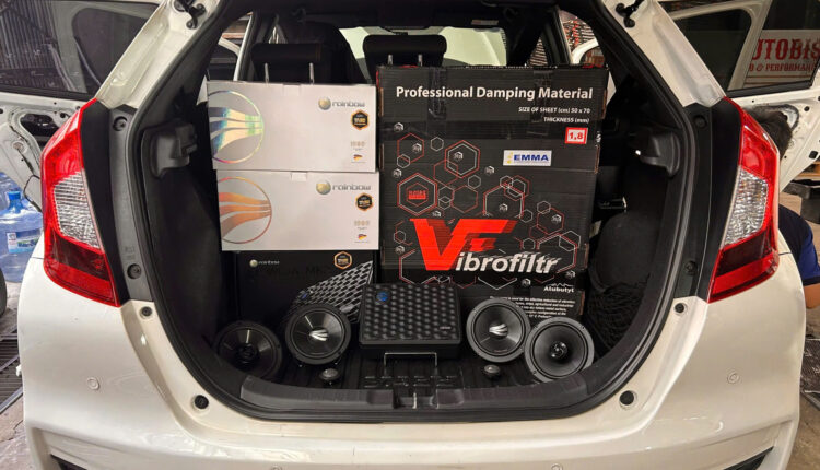 Honda Jazz chất chơi với hệ thống âm thanh đến từ Đức