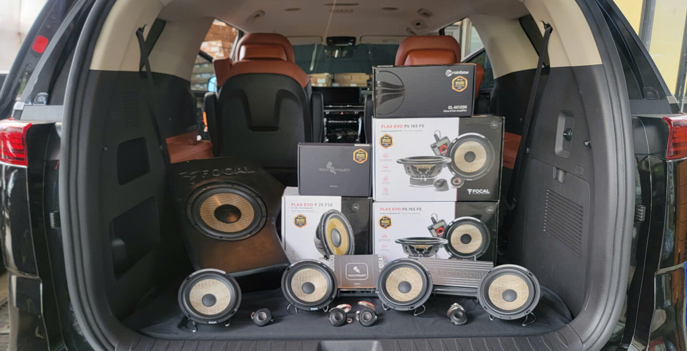 Kia Carnival Premium 2024 Tối Ưu Lại Hệ Thống Âm Thanh Bằng Loa Focal