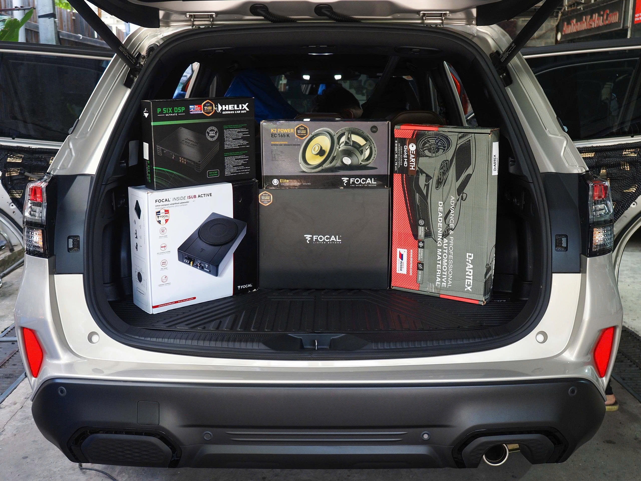 Nâng Cấp Cấu Hình Âm Thanh Cao Cấp Dành Cho Subaru Forester