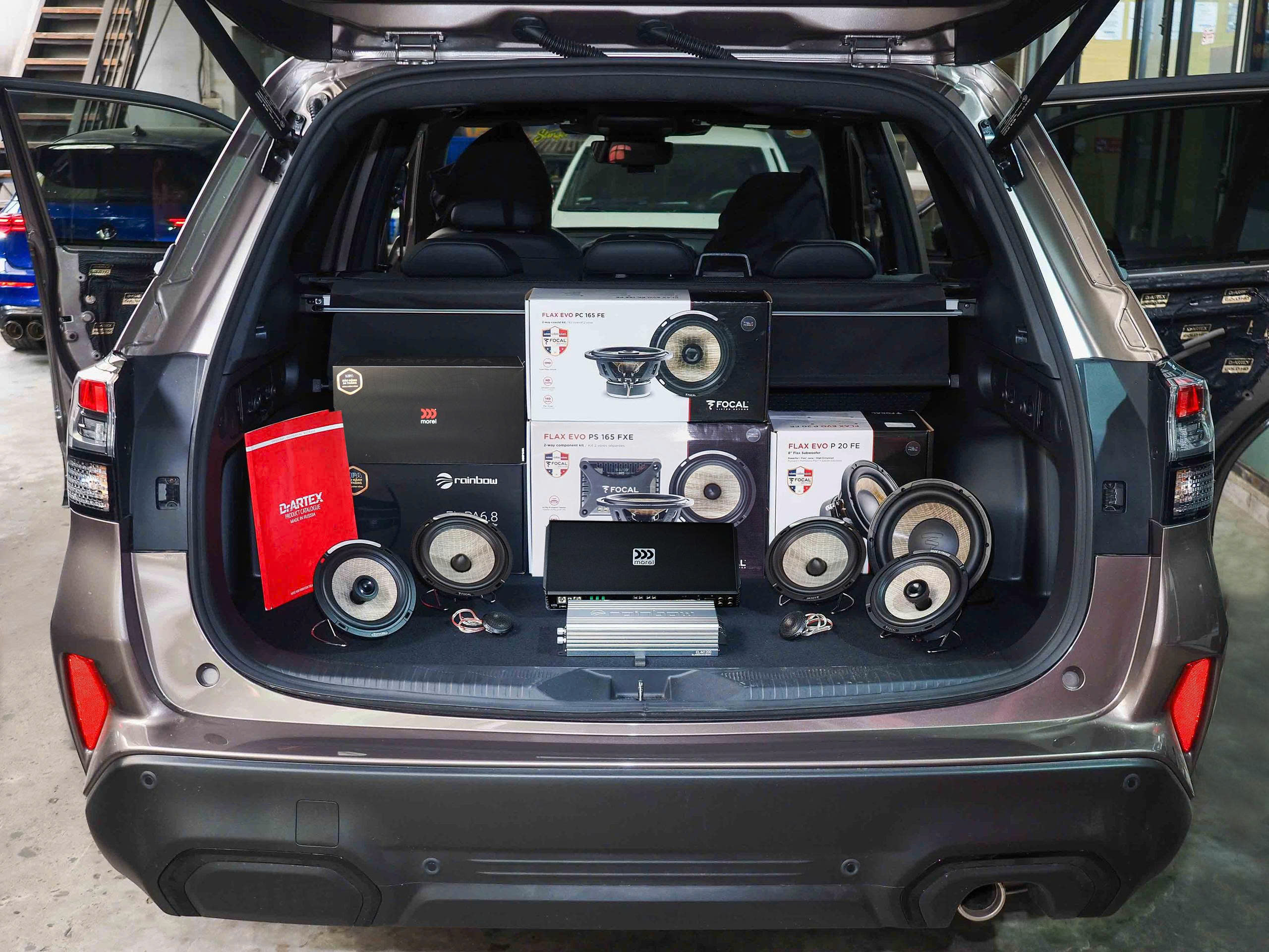 NÂNG CẤP CẤU HÌNH ÂM THANH TOÀN DIỆN CHO SUBARU FORESTER | AUTOBIS