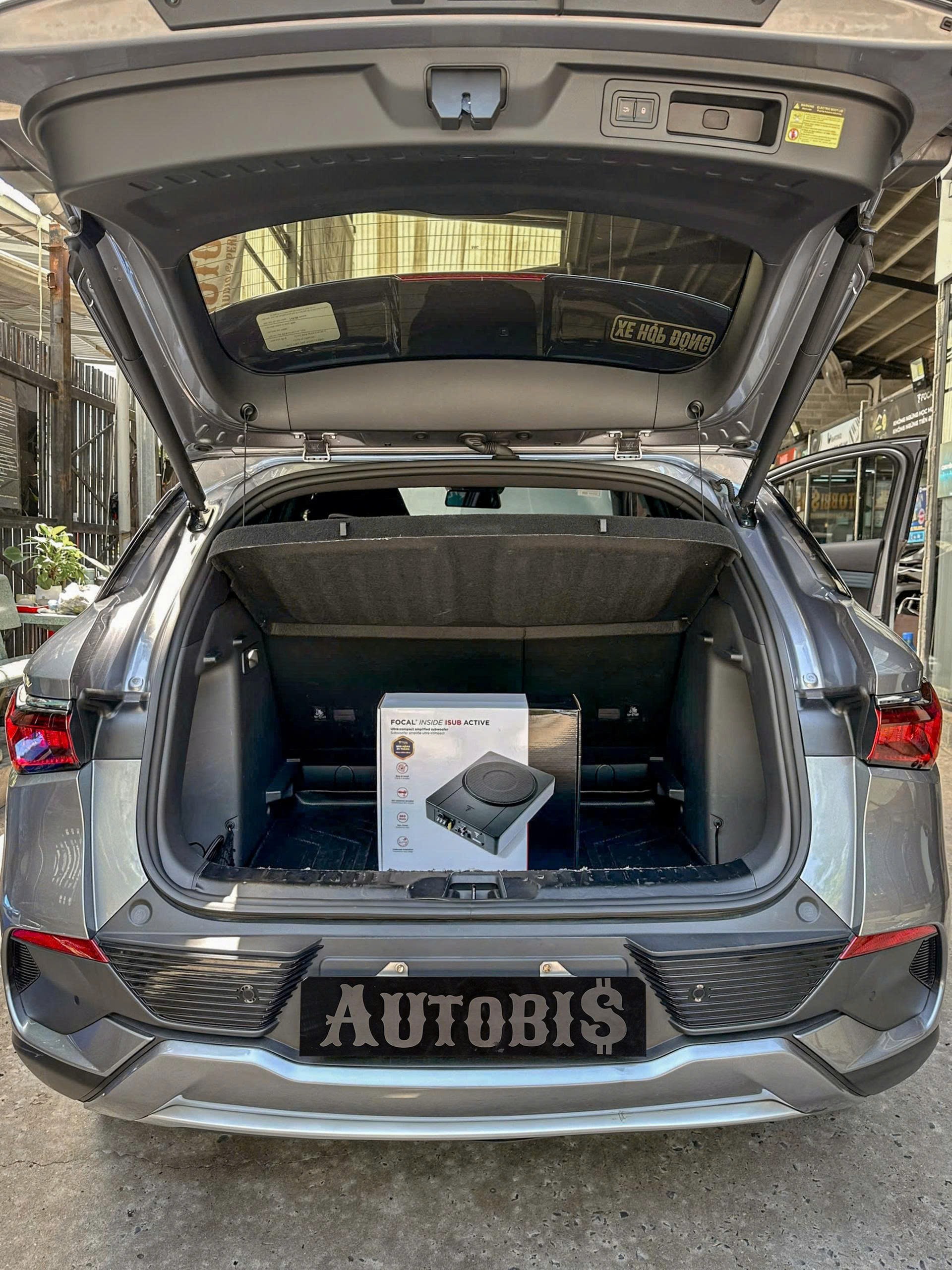 Nâng Cấp Sub Điện Gầm Ghế Cho BYD ATTO3 | AUTOBIS