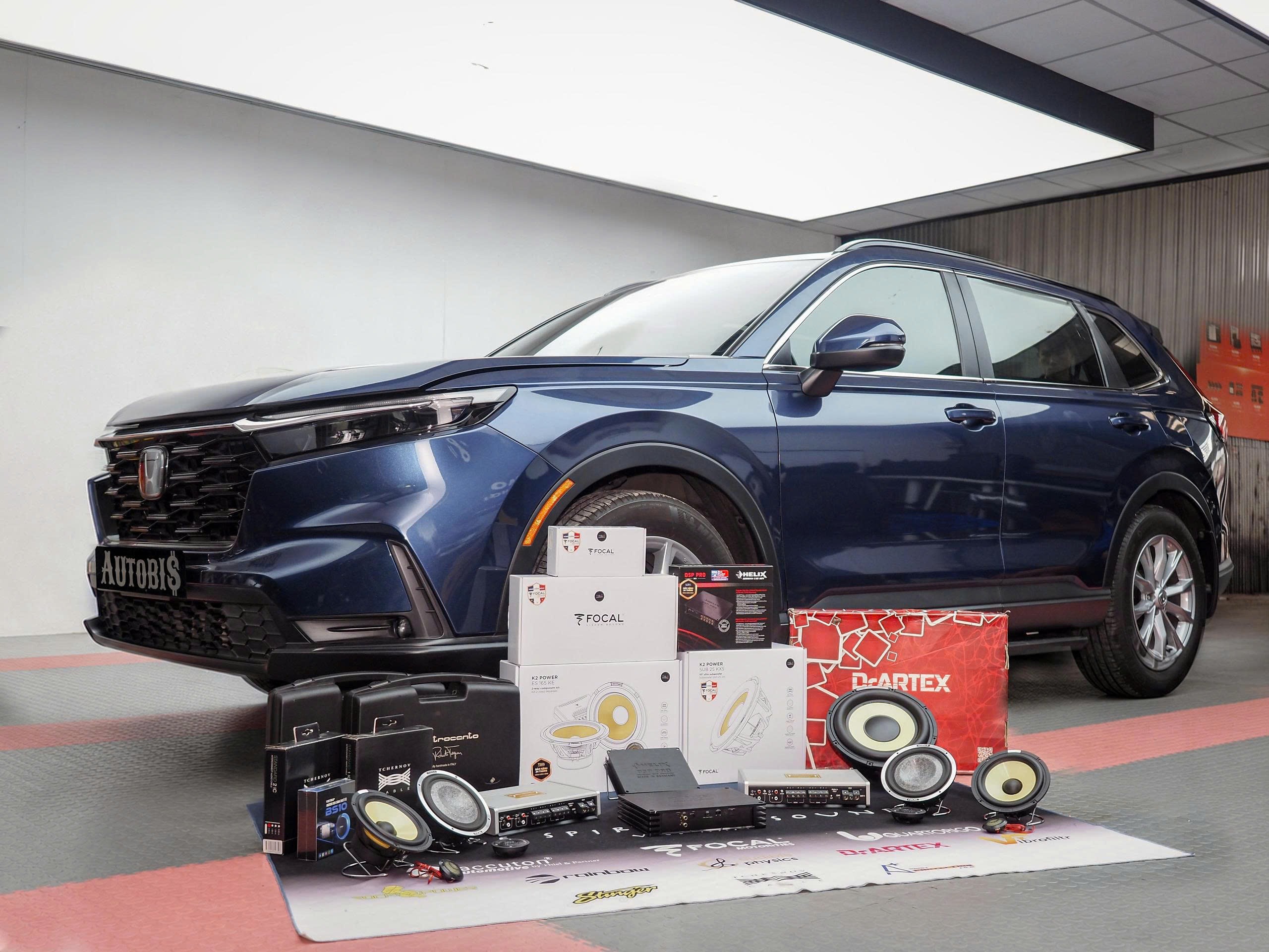 TRẢI NGHIỆM ÂM NHẠC CAO CẤP CHO HONDA CRV VỚI HỆ THỐNG LOA THƯƠNG HIỆU FOCAL | AUTOBIS