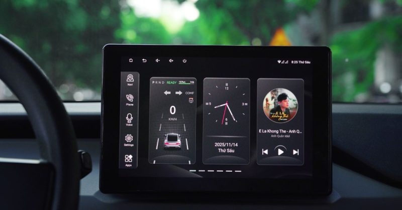 Giao diện Elligo độc quyền và đặc trưng của màn hình Android của ICAR Việt Nam