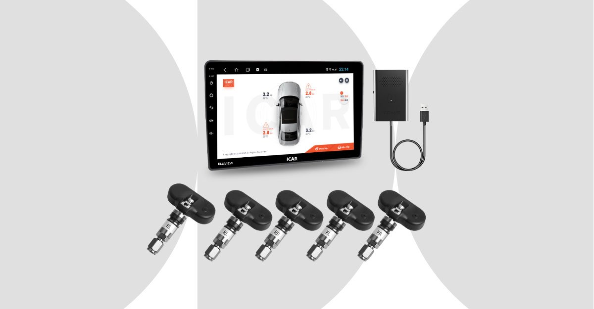 Cảm biến áp suất lốp ICAR Ellisafe ADI4+