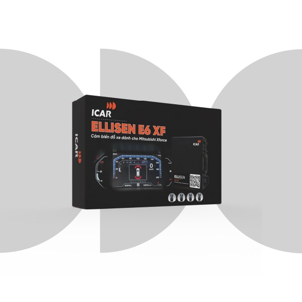 Cảm biến đỗ xe ICAR Ellisen E6XF (4 mắt trước)