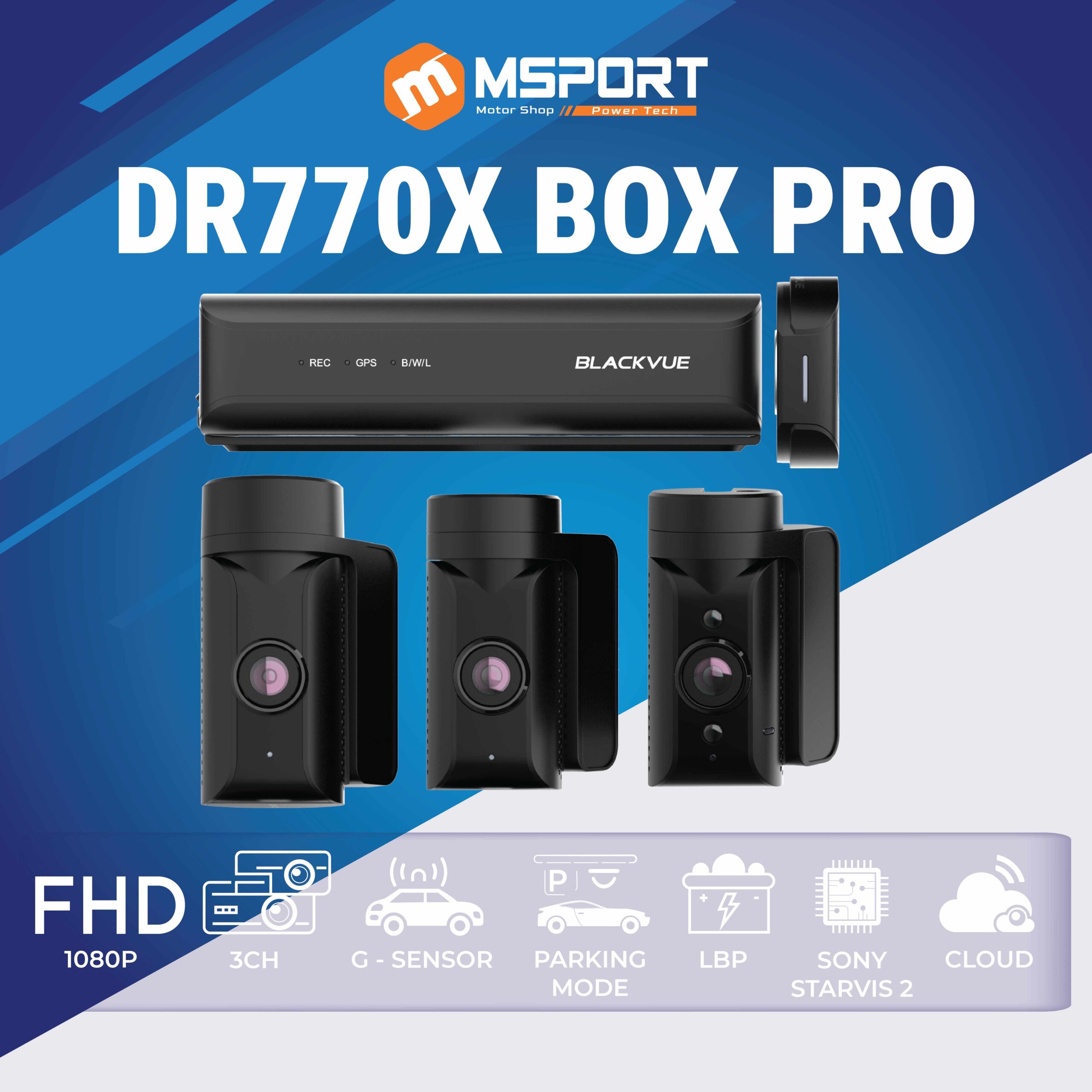 Camera Hành Trình Blackvue DR770X BOX