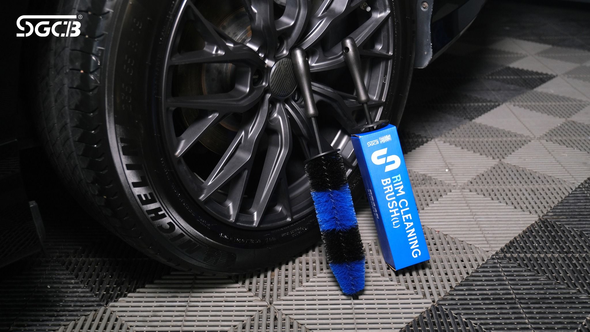 Cọ vệ sinh mâm xe SGCB Rim Cleaning Brush 43cm SGGD045