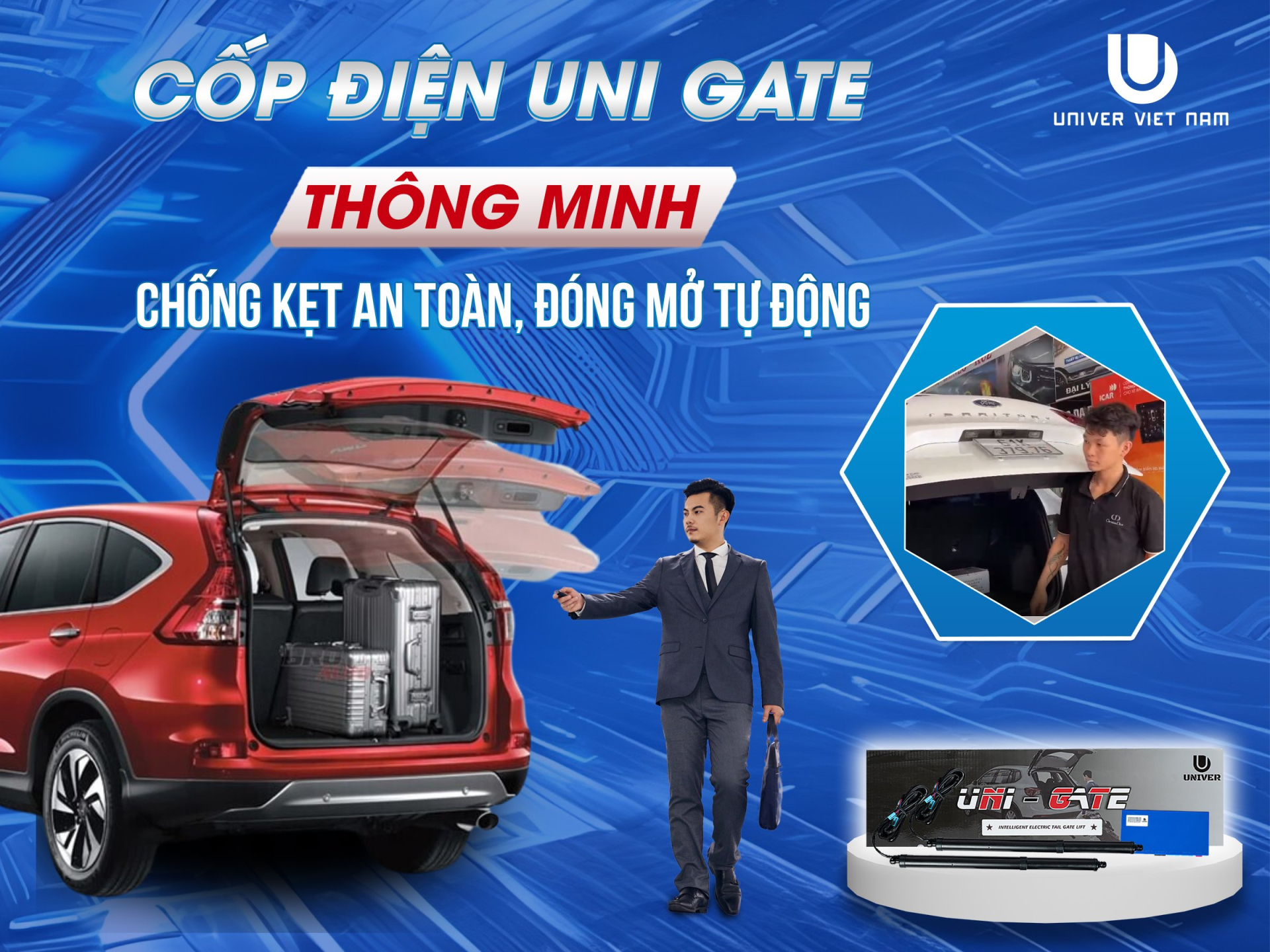 Cốp Điện Thông Minh UNIGATE