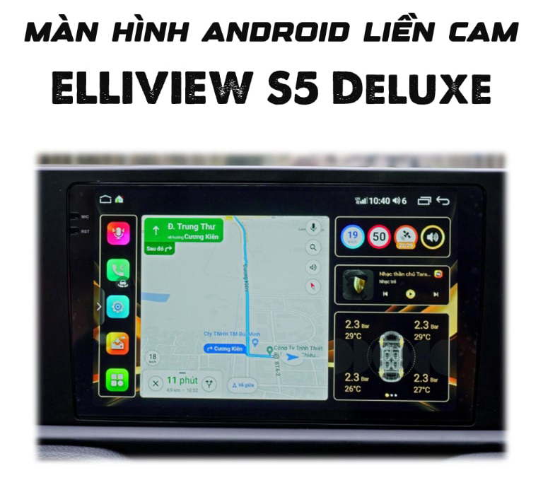 Màn hình Android liền cam 360 Elliview S5 Deluxe