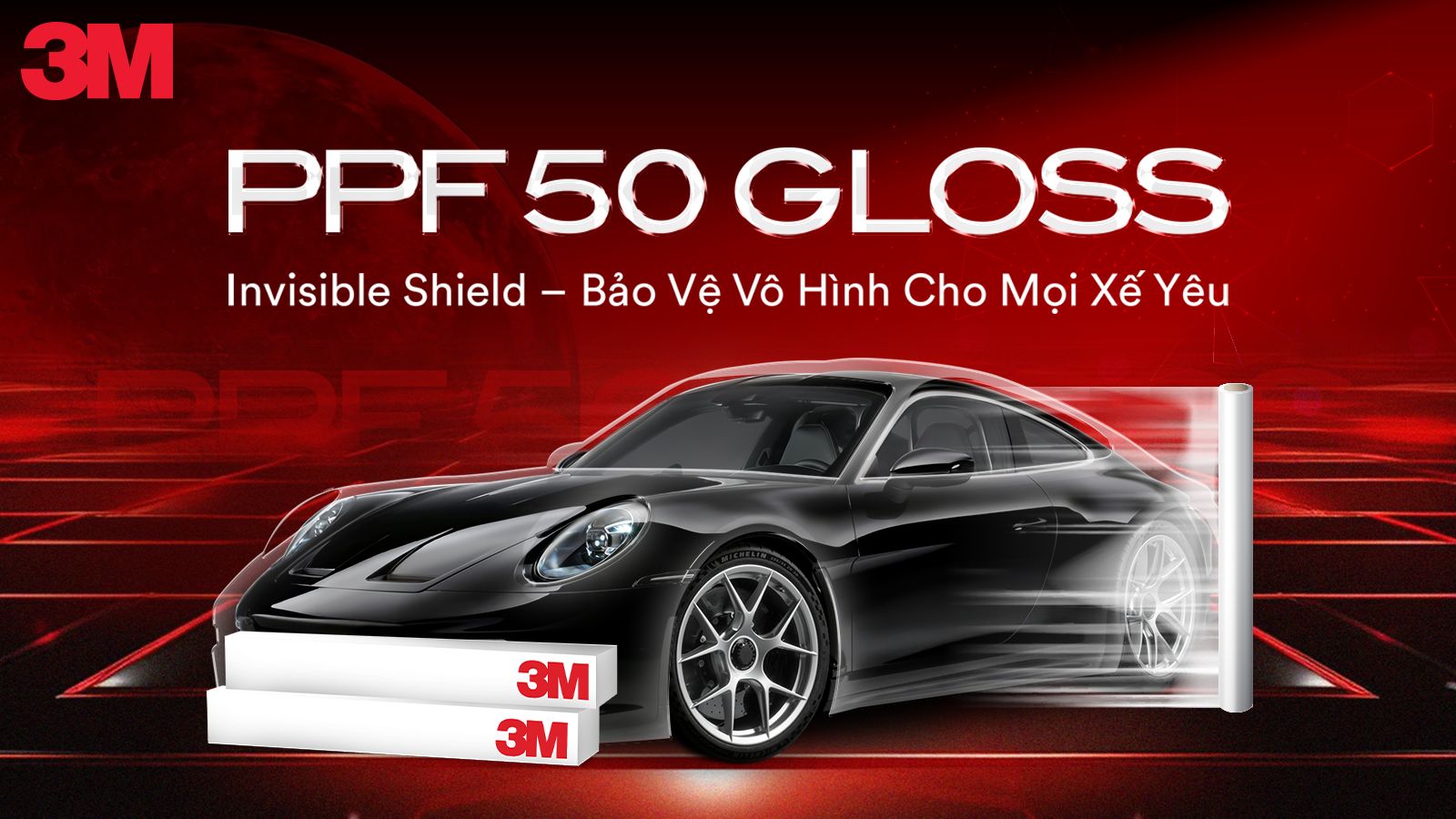 PHIM BẢO VỆ SƠN 3M PPF 50 GLOSS